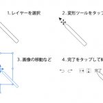 Adobe Fresco 変形ツール